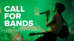 call for bands - music matters live 2024